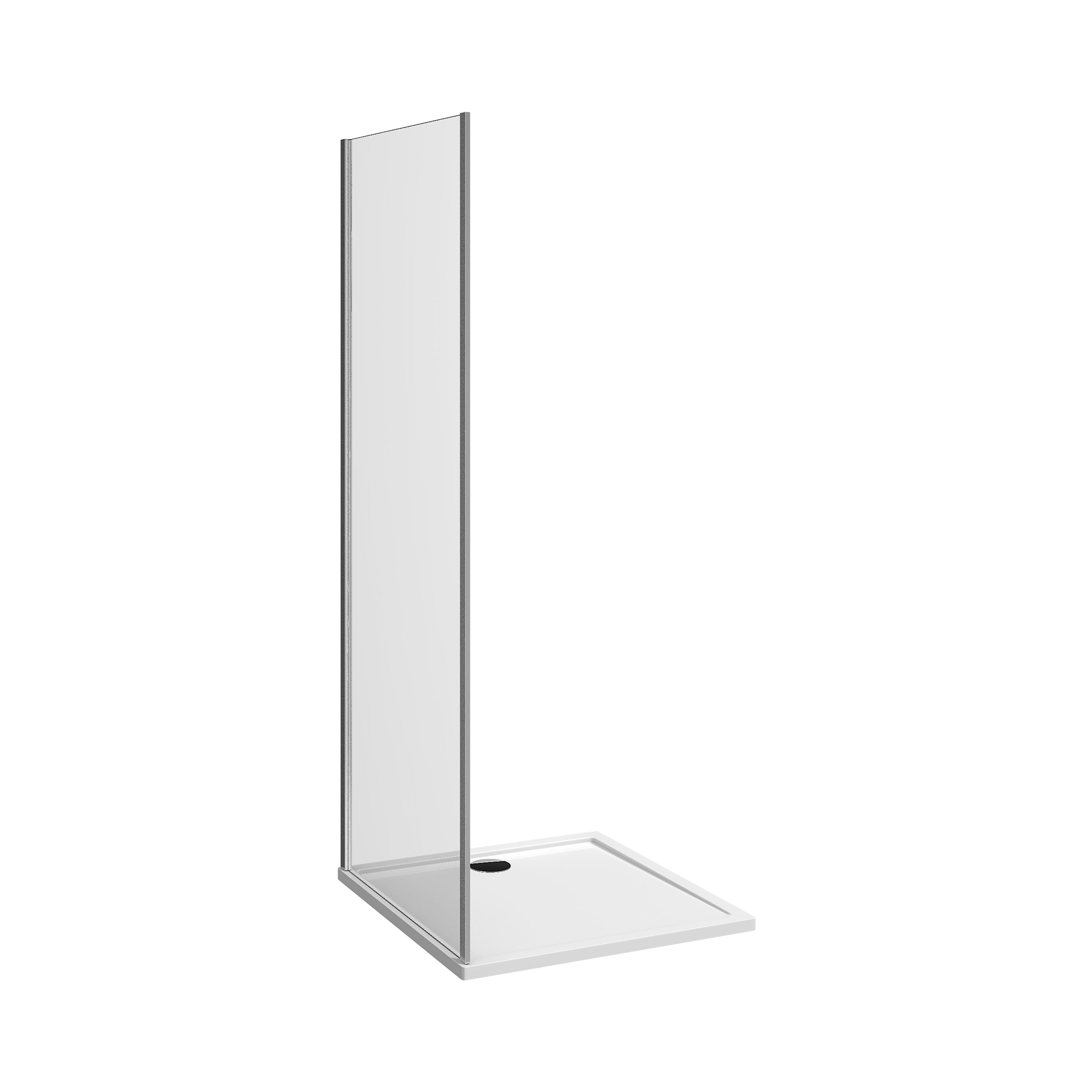 Shower screens, walk-in Silver profile Nion H2972N20026661 Jika