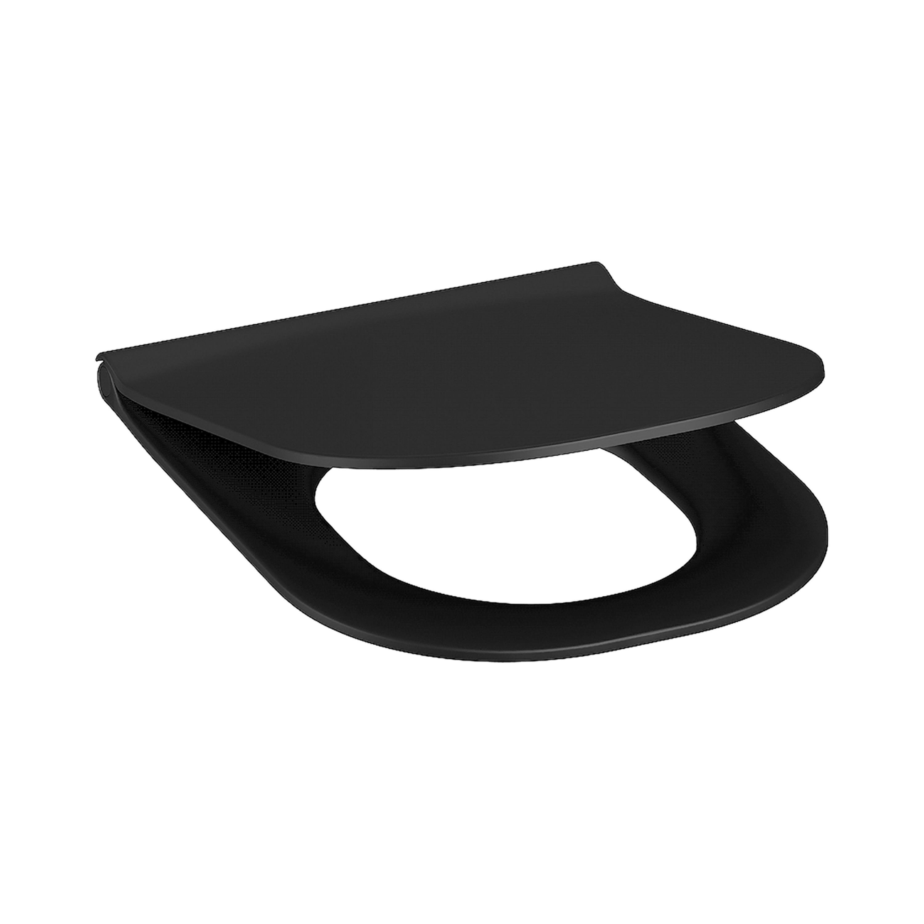 WC seats and covers Black matt Mio H8917167160631 Jika