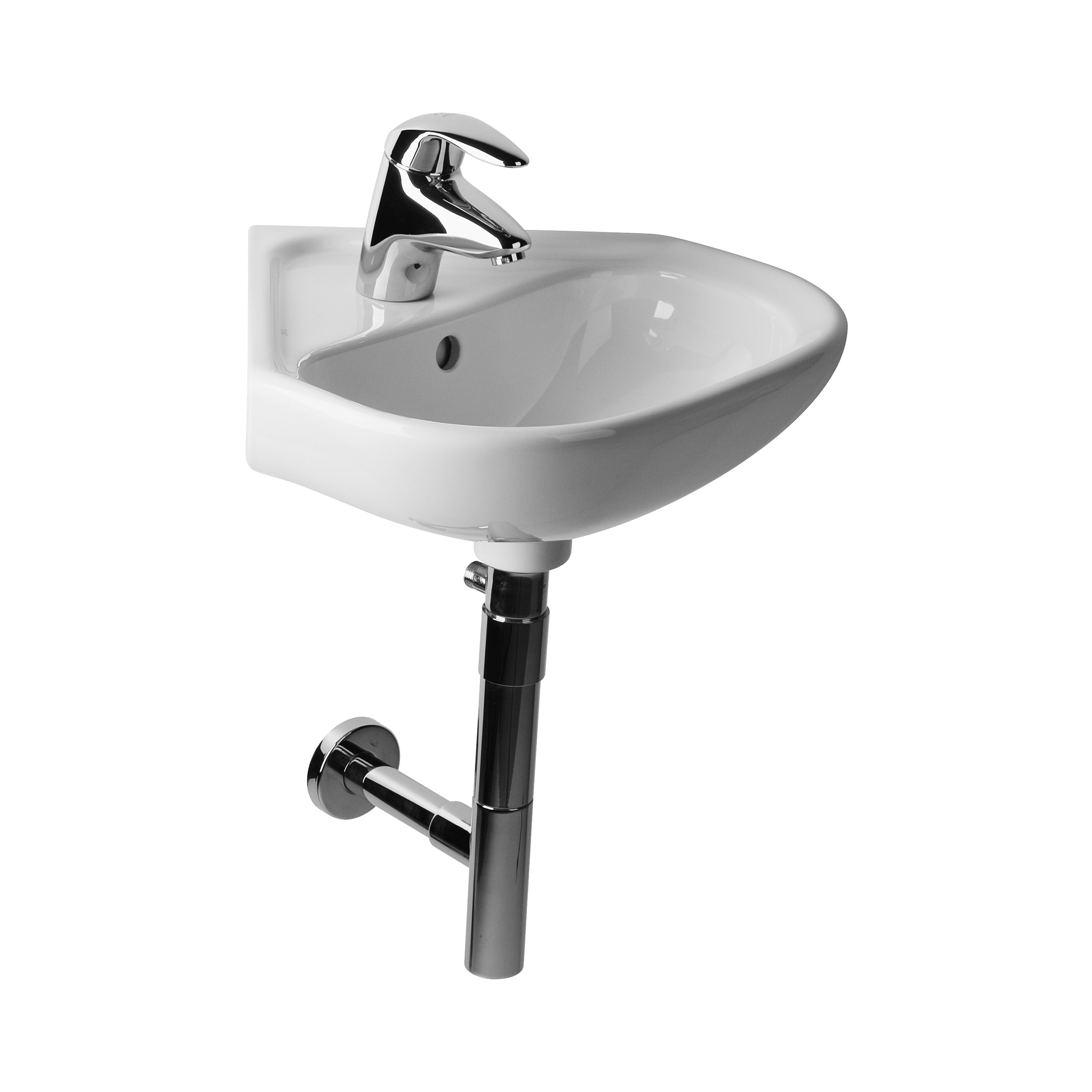 Corner washbasins White Deep by Jika H8166120001041 Jika