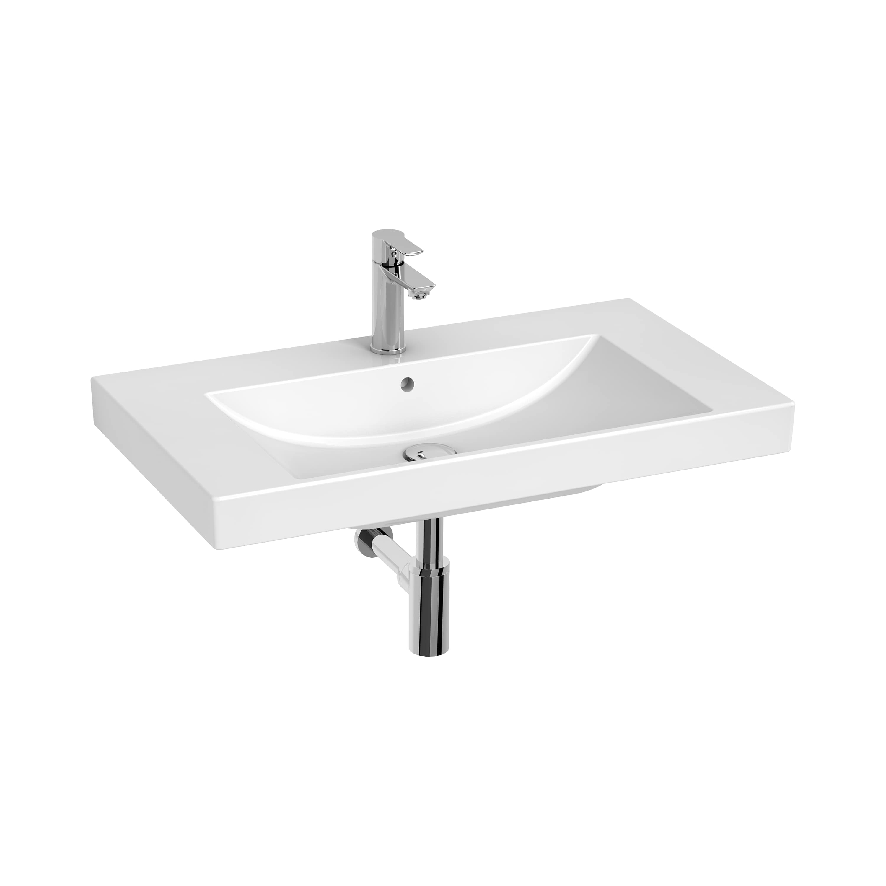 Wall-hung washbasins Cubito Style H810446...1041 Jika