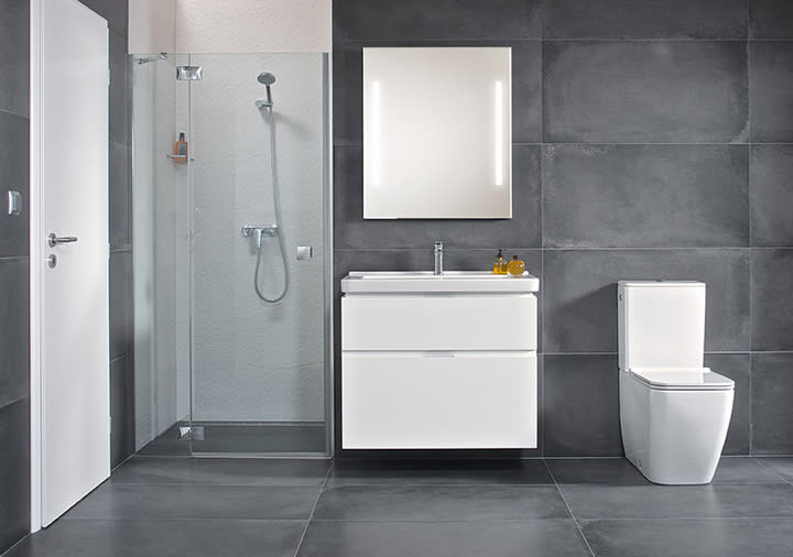 Wall-hung washbasins Cubito H810426...1041 Jika
