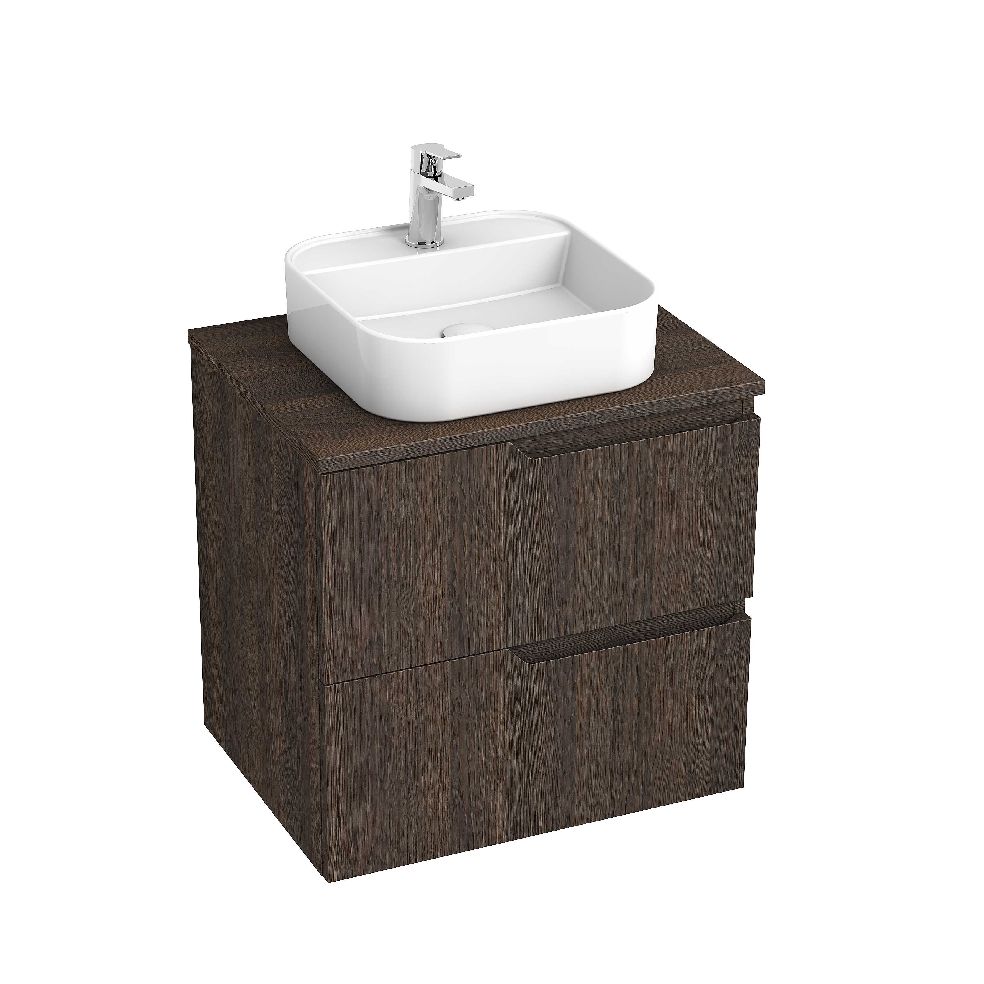 Vanity units Dark walnut Cubito Style H40J4414023561 Jika