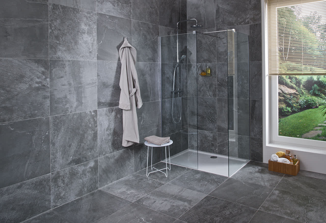 Shower screens, walk-in Pure H268426...6681 Jika