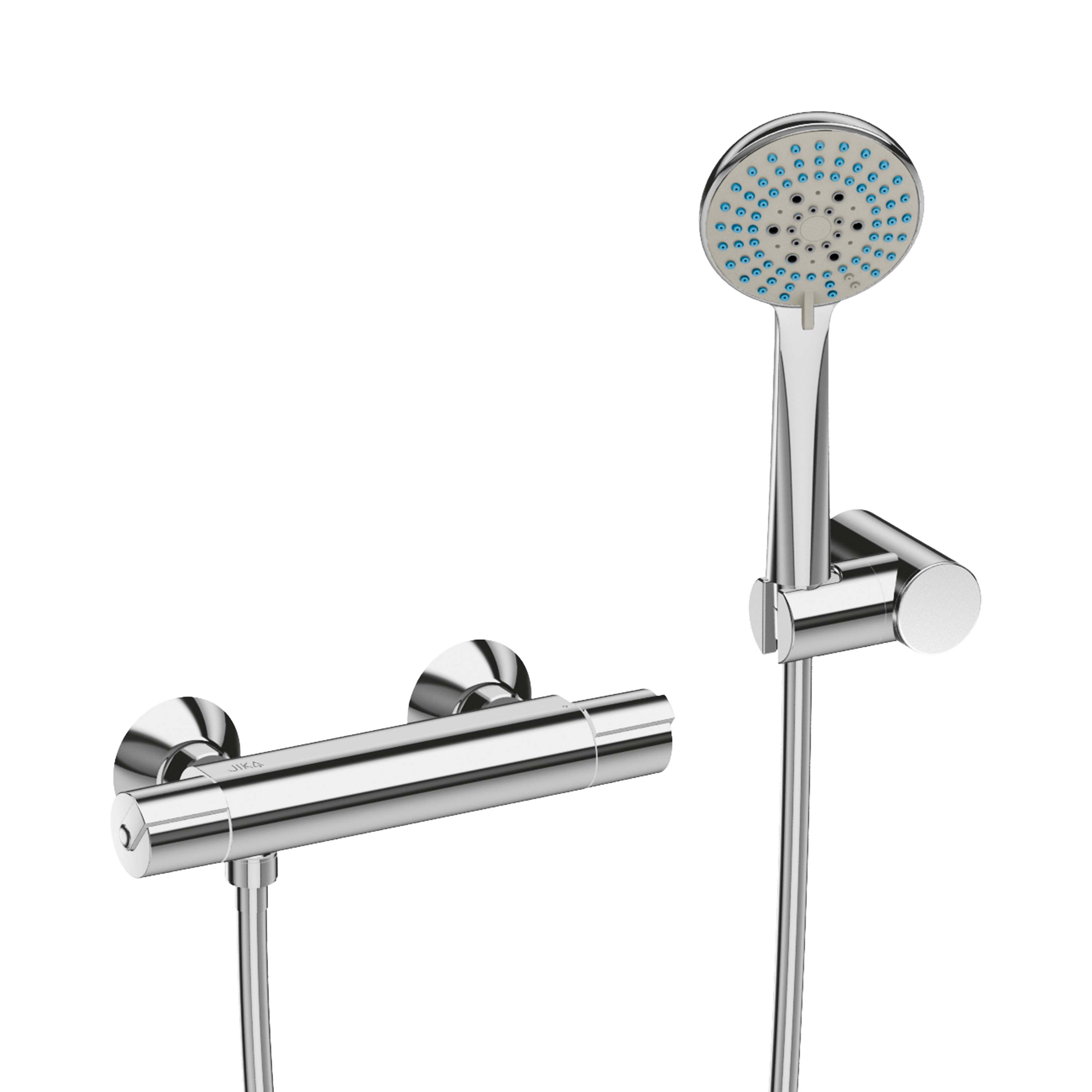 Shower faucets Chrome Glossy Deep by Jika H3331U70042711 Jika