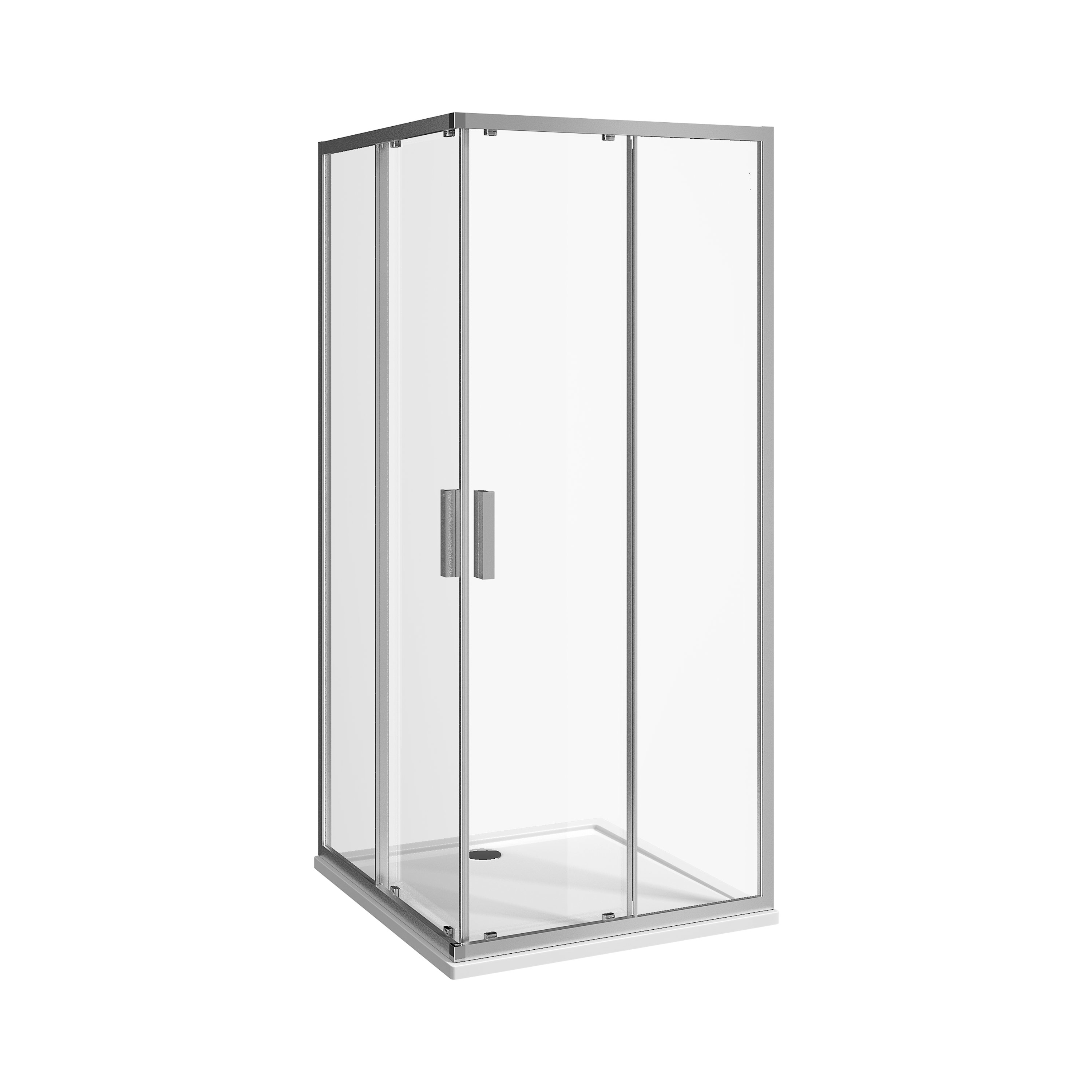 Shower enclosures Silver profile Nion H2512N20026661 Jika