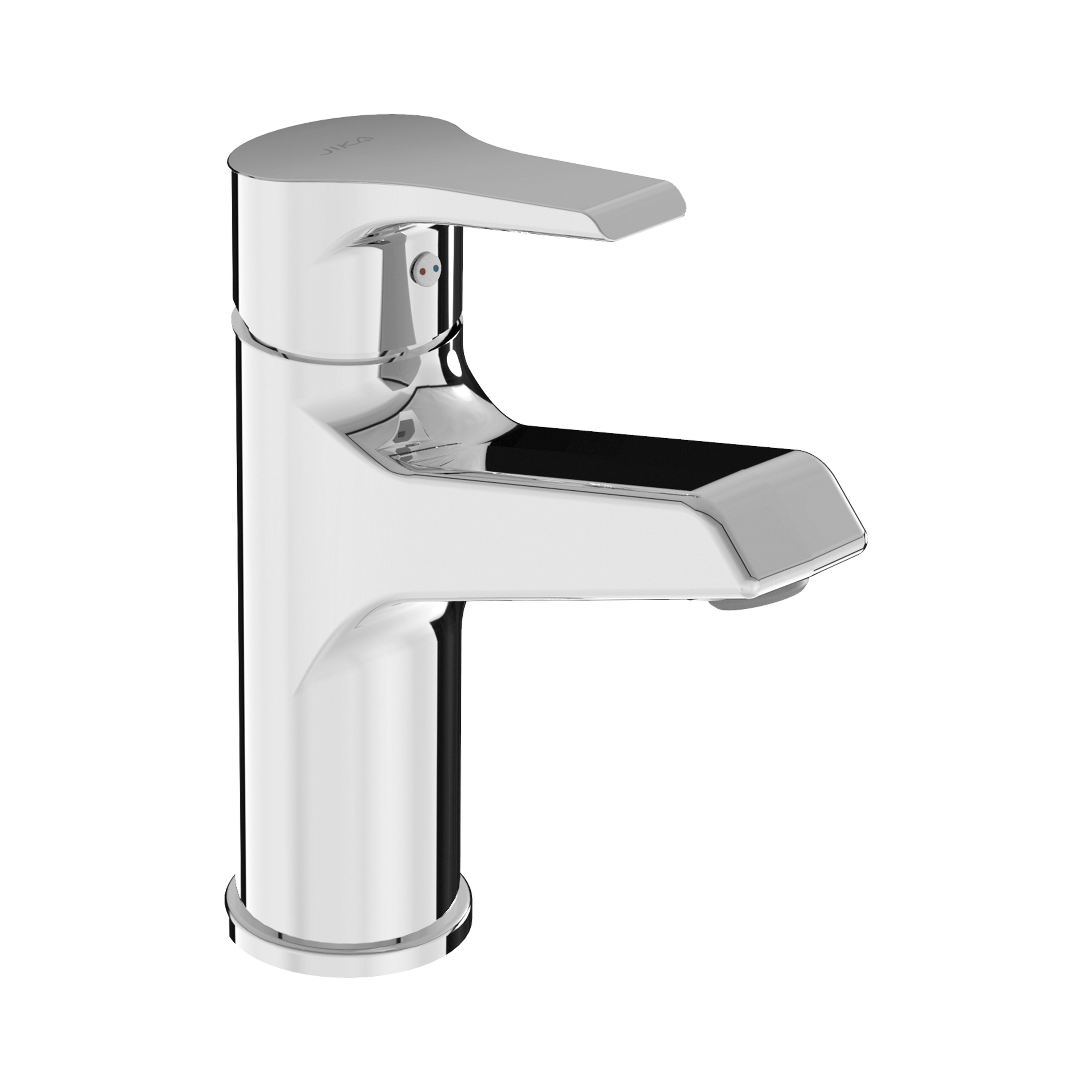 Basin faucets Chrome Glossy Cube H3111W10049101 Jika