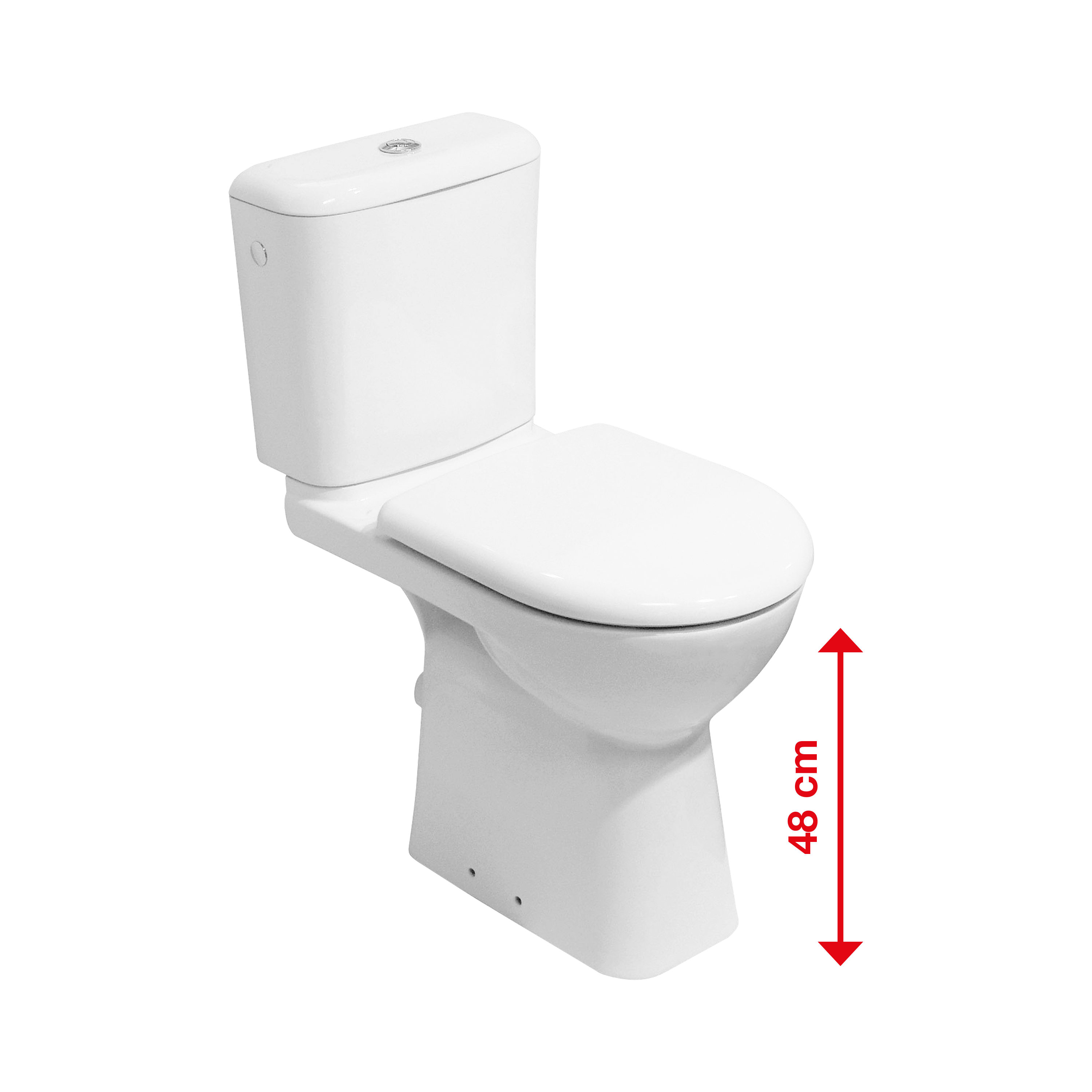 Barrier-free bathroom White Deep by Jika H8236160000001 Jika