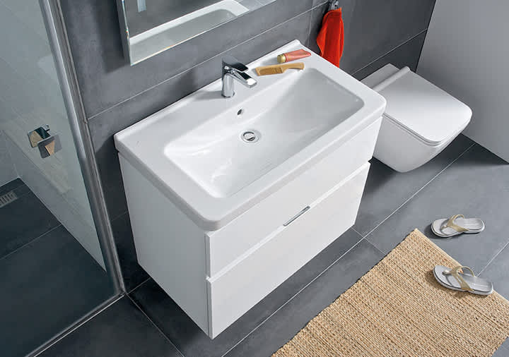 Vanity unit for washbasin 850 mm, 1 drawer (H40J4263015001) | JIKA
