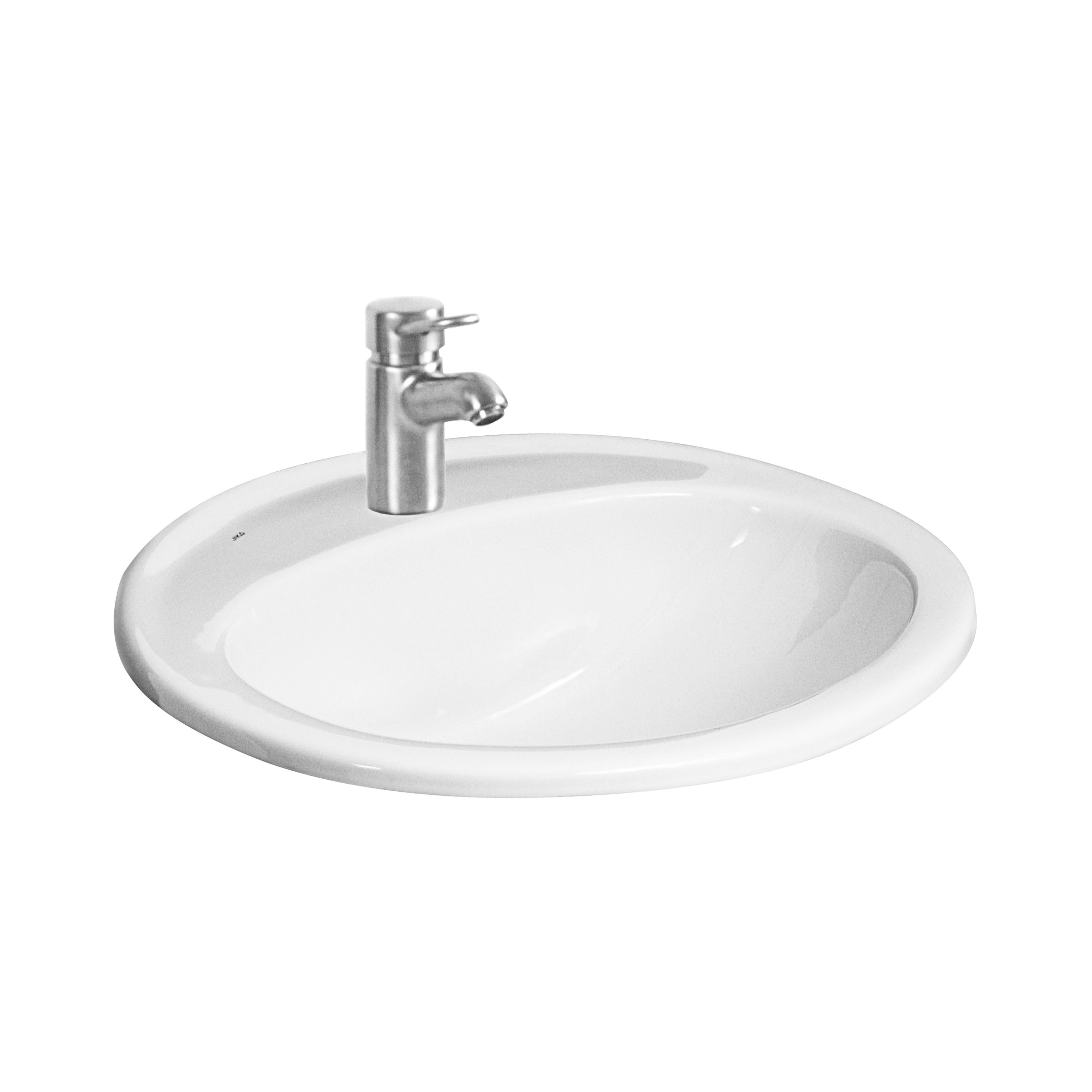 Drop-in and built-in washbasins White Ibon H8130110001041 Jika