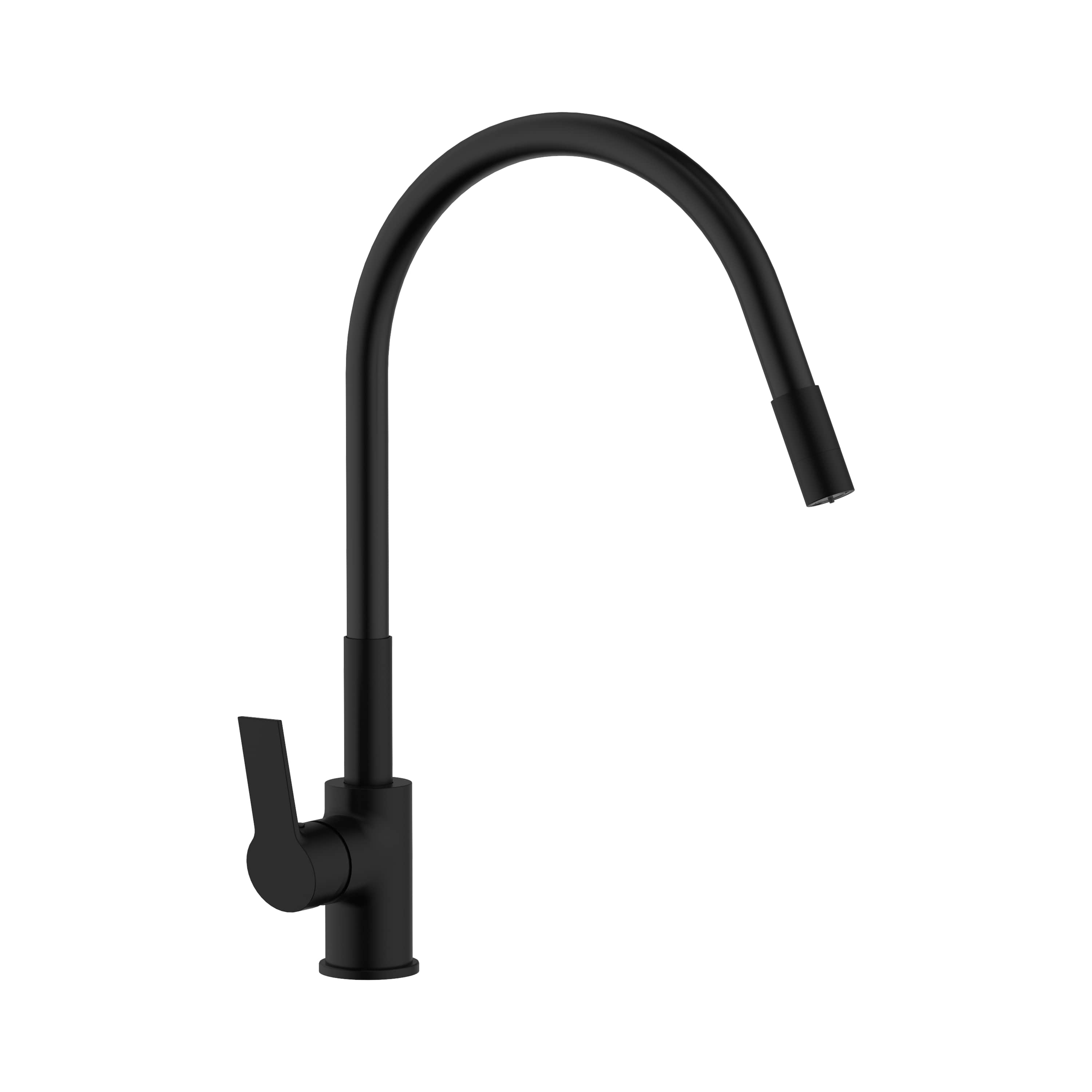 Kitchen faucets Black matt Cubix H3512I17164201 Jika