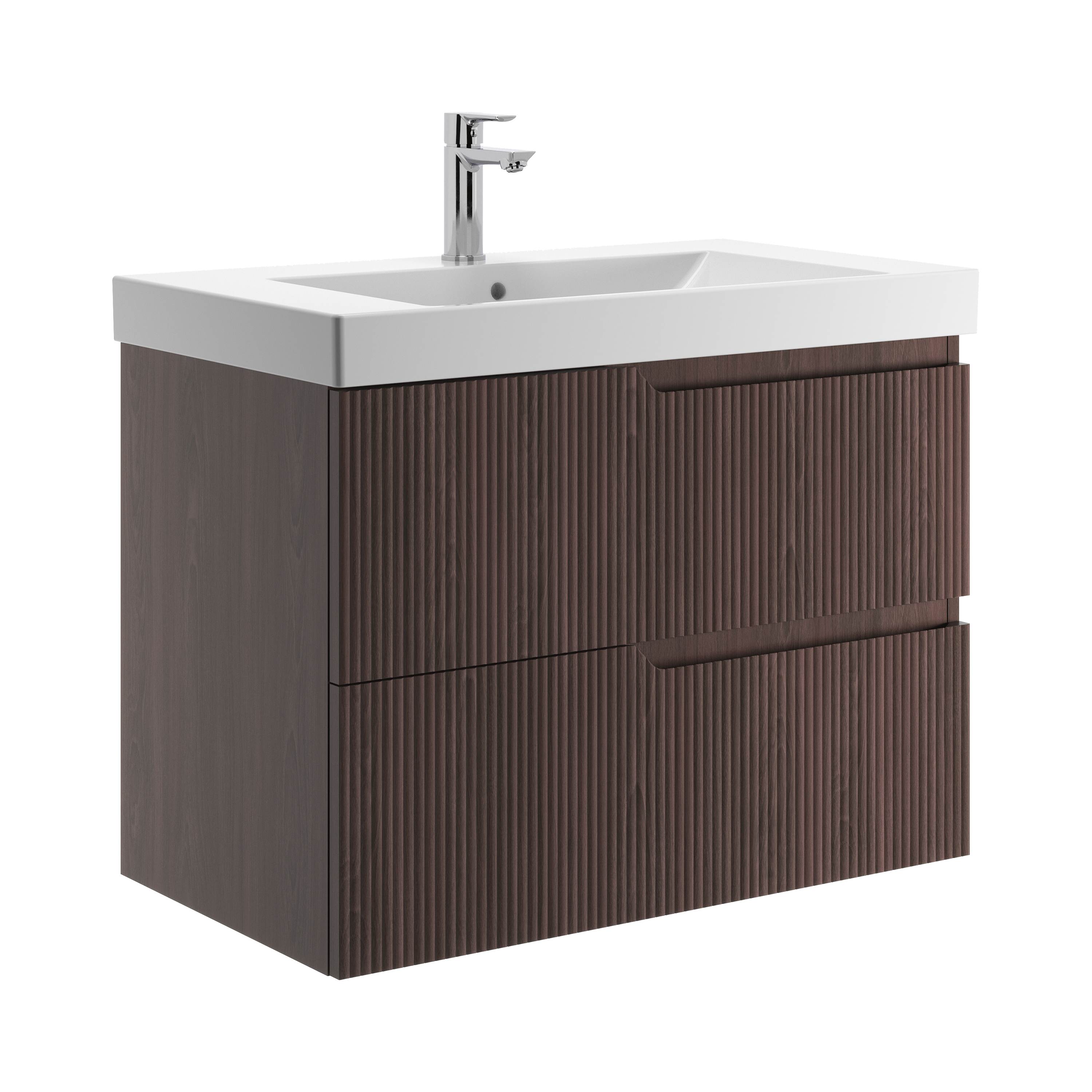 Vanity units Dark walnut Cubito Style H40J4424023561 Jika