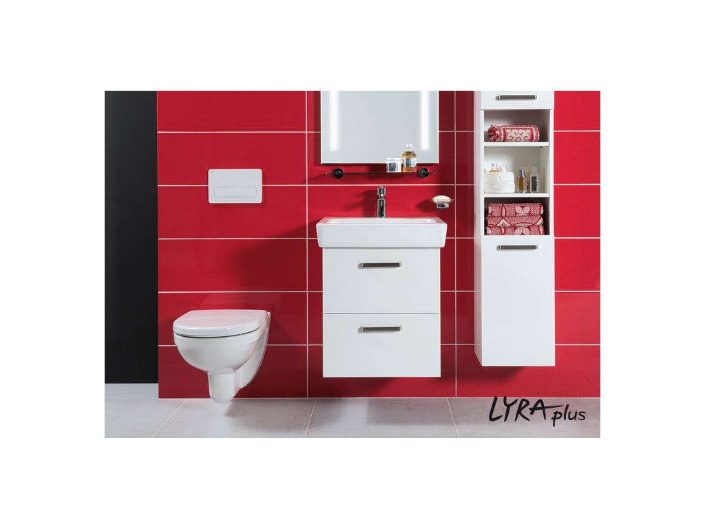 Wall-hung toilets Lyra plus H823380...0001 Jika