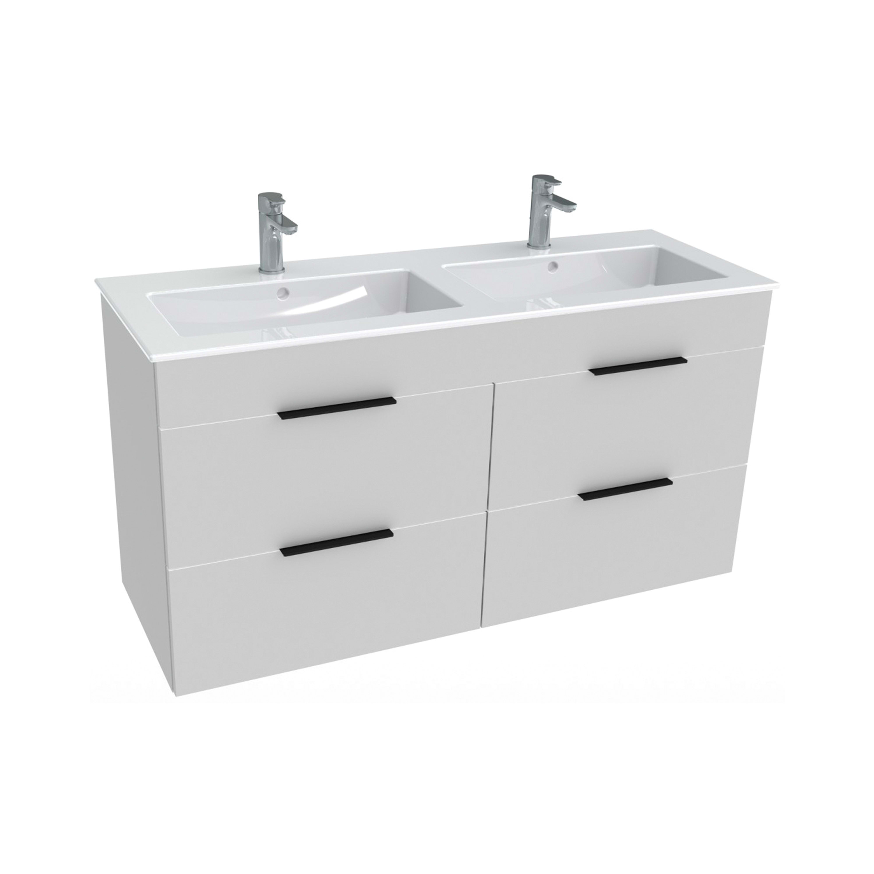 Vanity units White Cube H4536621763001 Jika