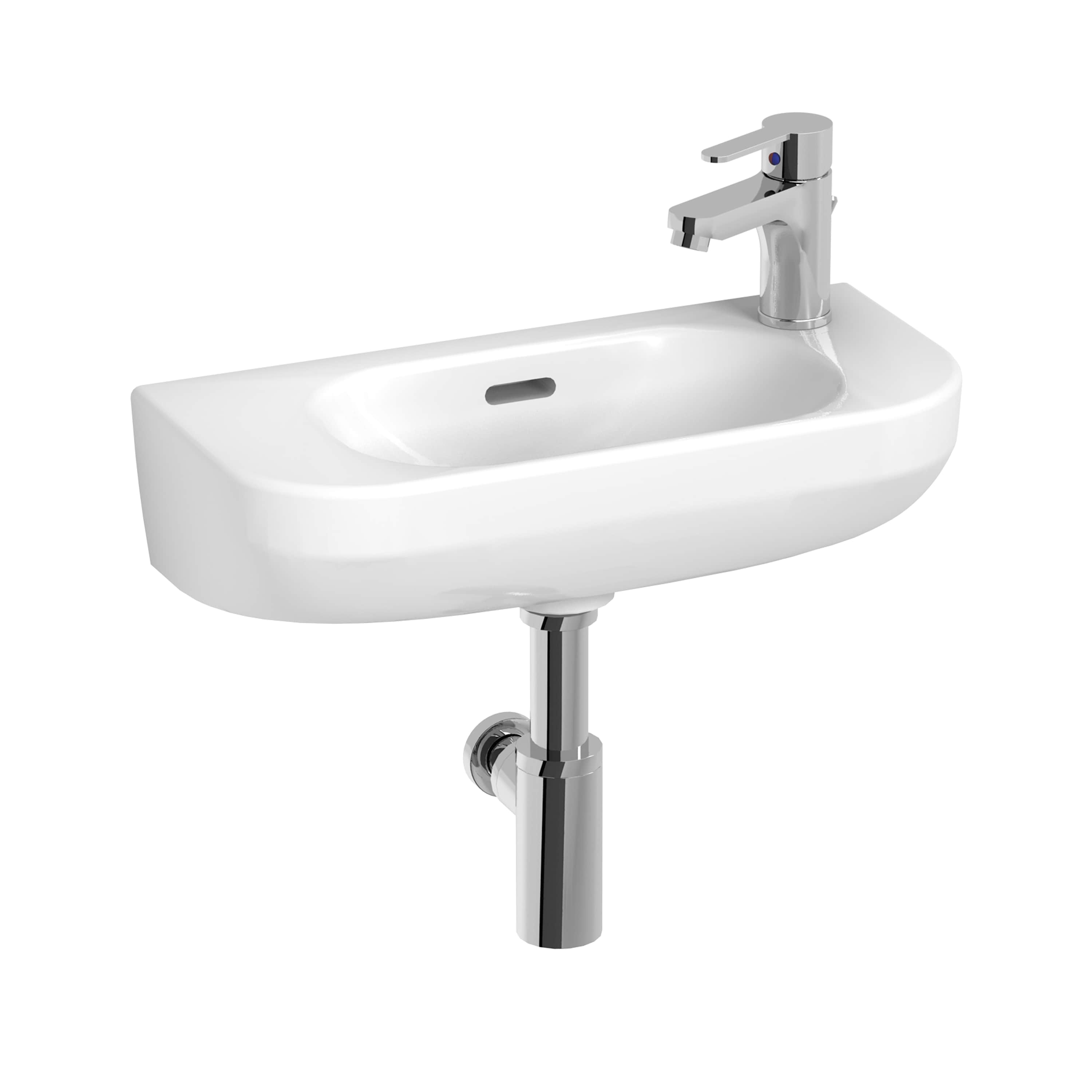 Small washbasins White Deep by Jika H815082000J051 Jika