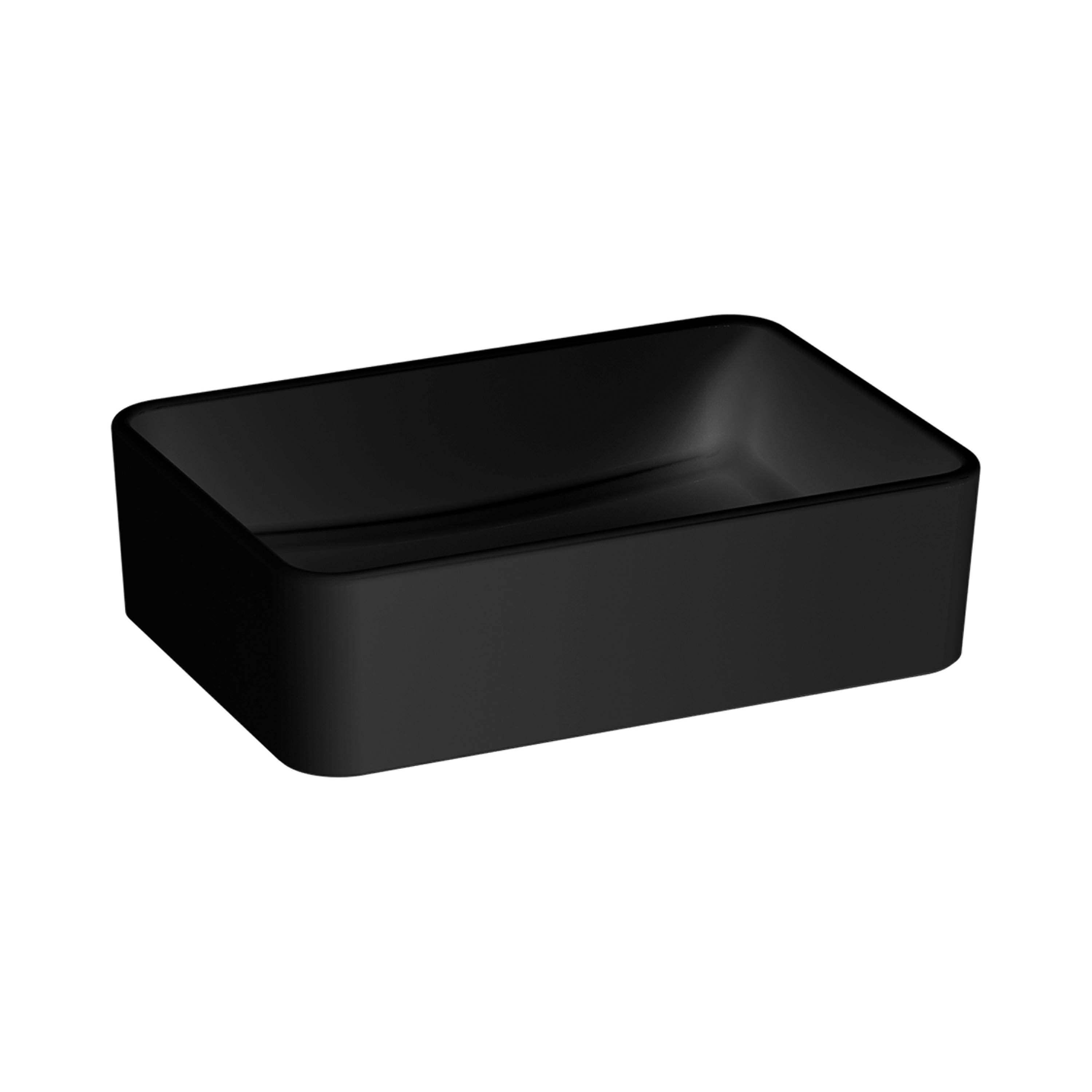 Washbasin bowls Black matt Cubito Pure H8184237161121 Jika