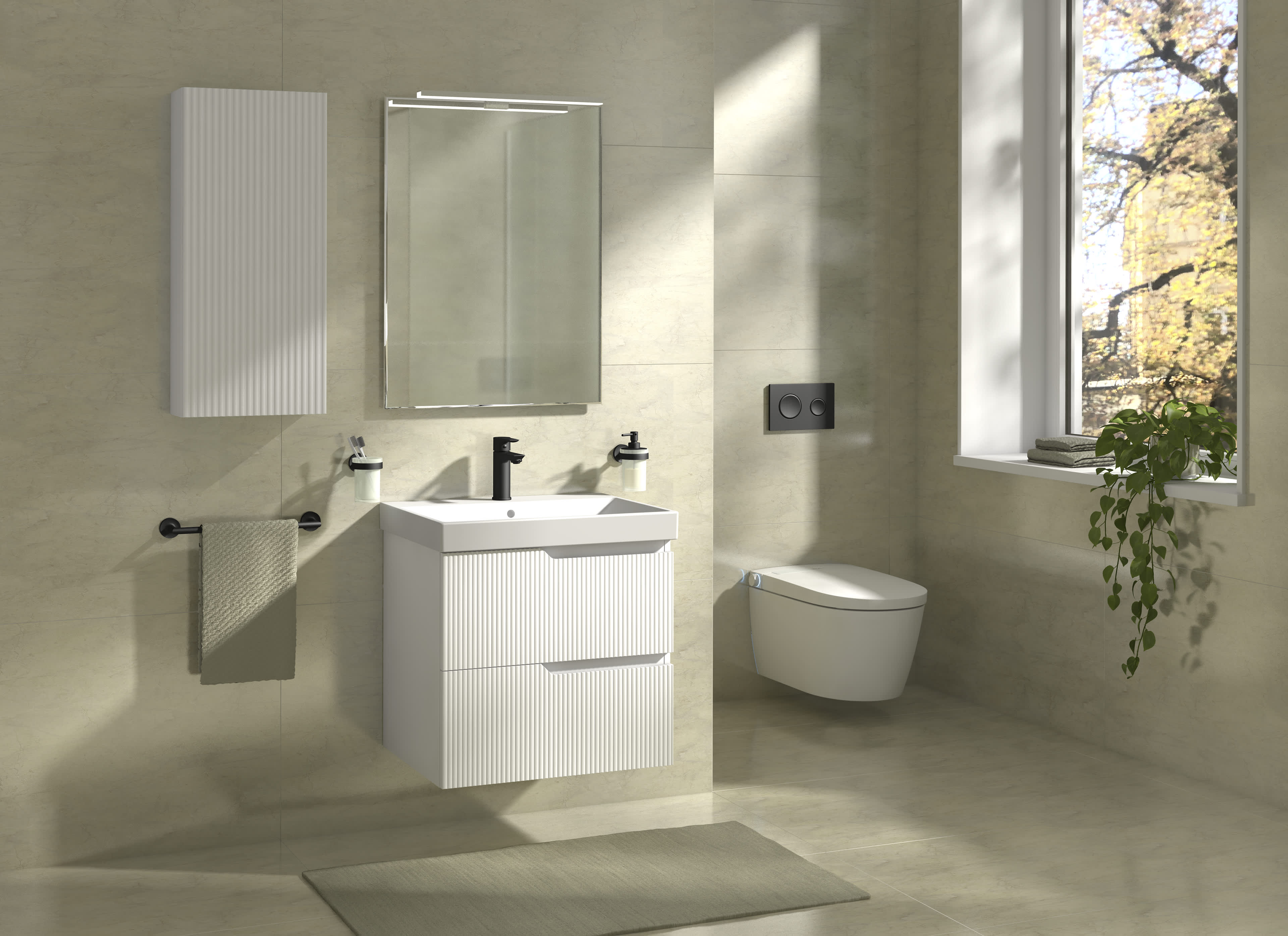 Cubito Style Toilets and bidets collections Jika