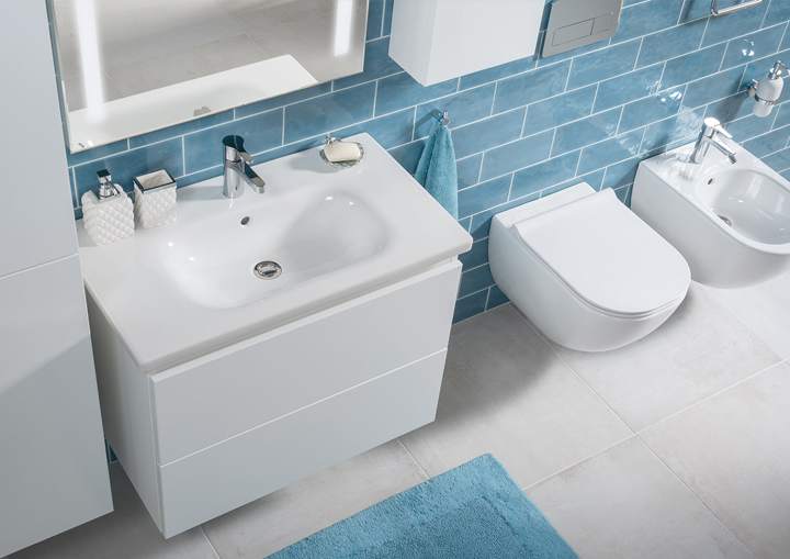 Wall-hung washbasins Mio N H814713...1041 Jika