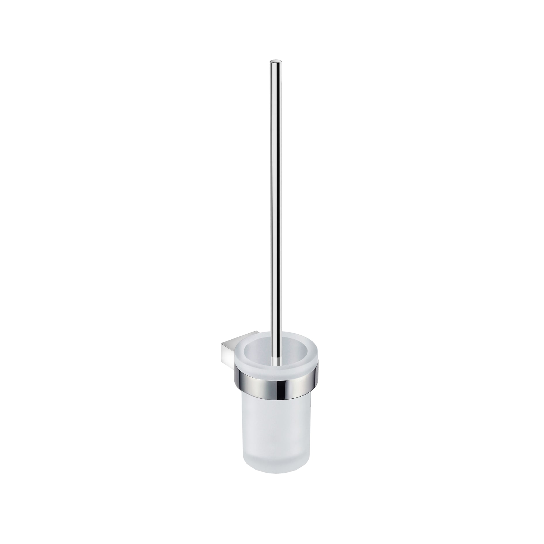 Toilet brush holders Chrome Glossy Pure H3843B10040001 Jika