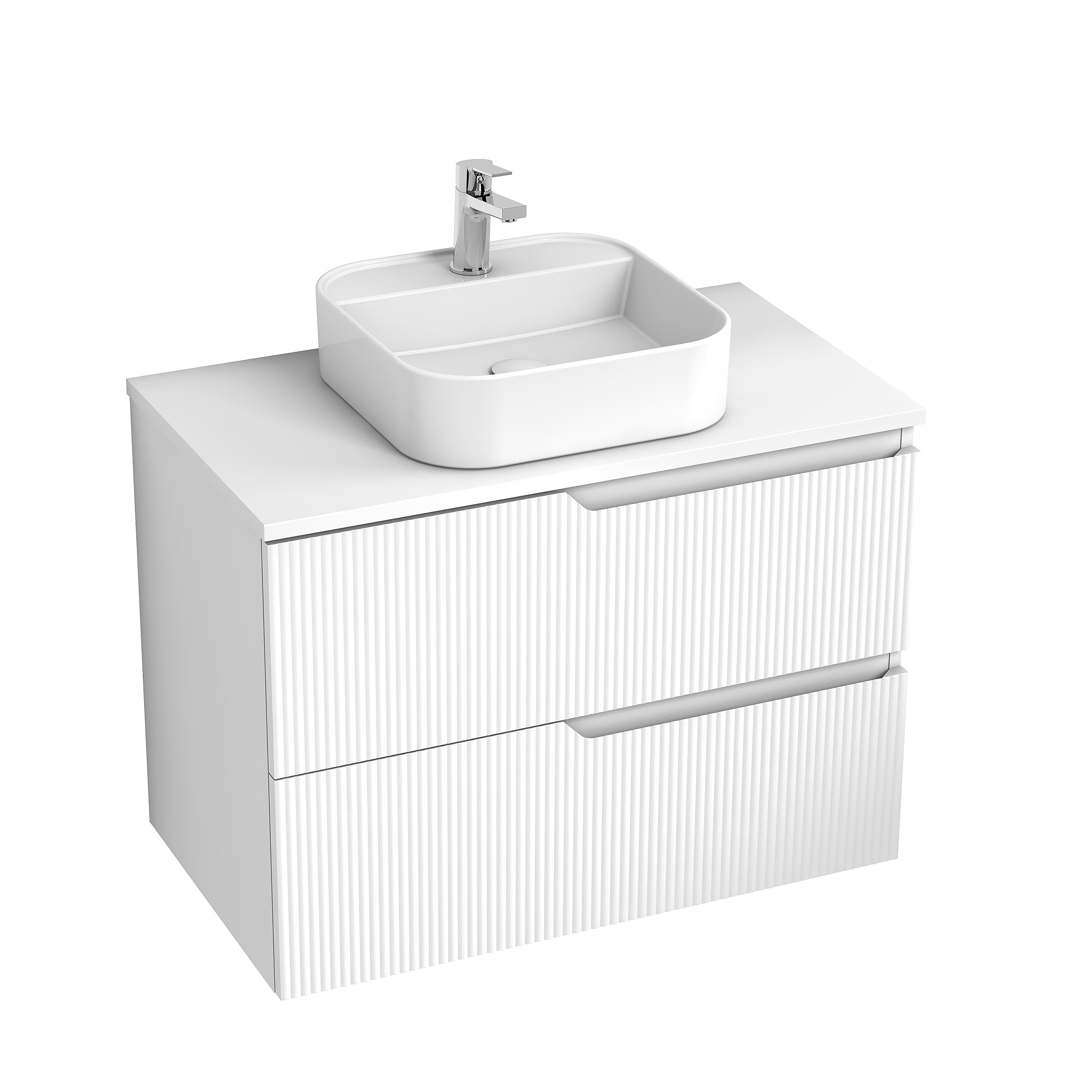 Vanity units White matt Cubito Style H40J4424023041 Jika