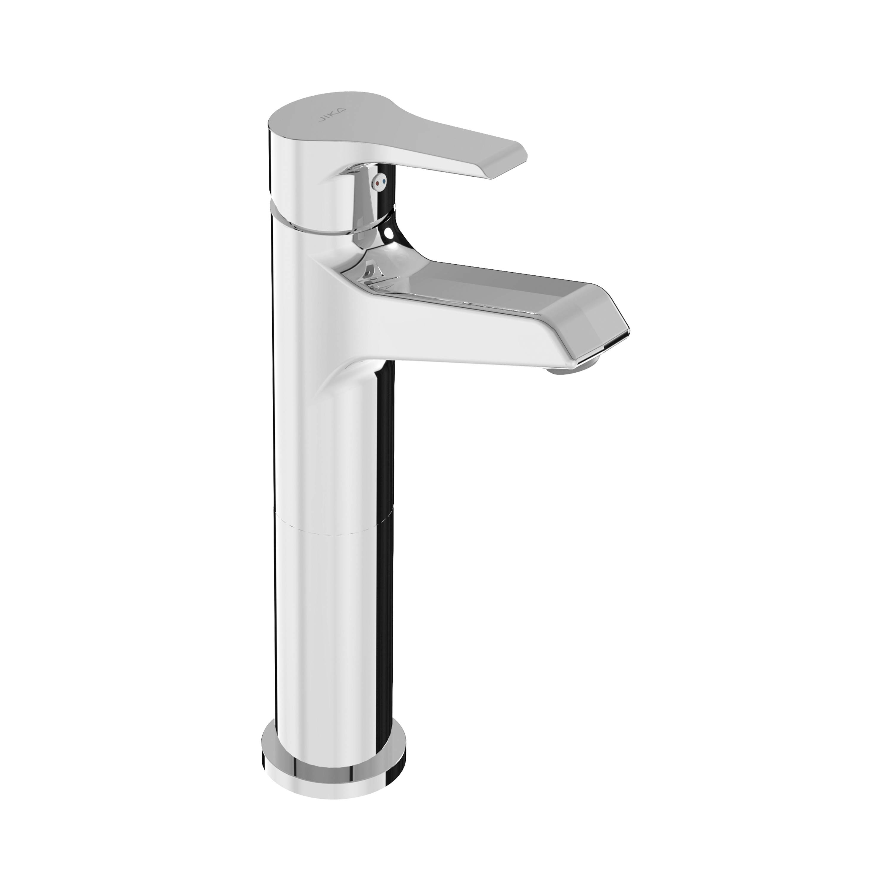 Basin faucets Chrome Glossy Cube H3111W80041201 Jika