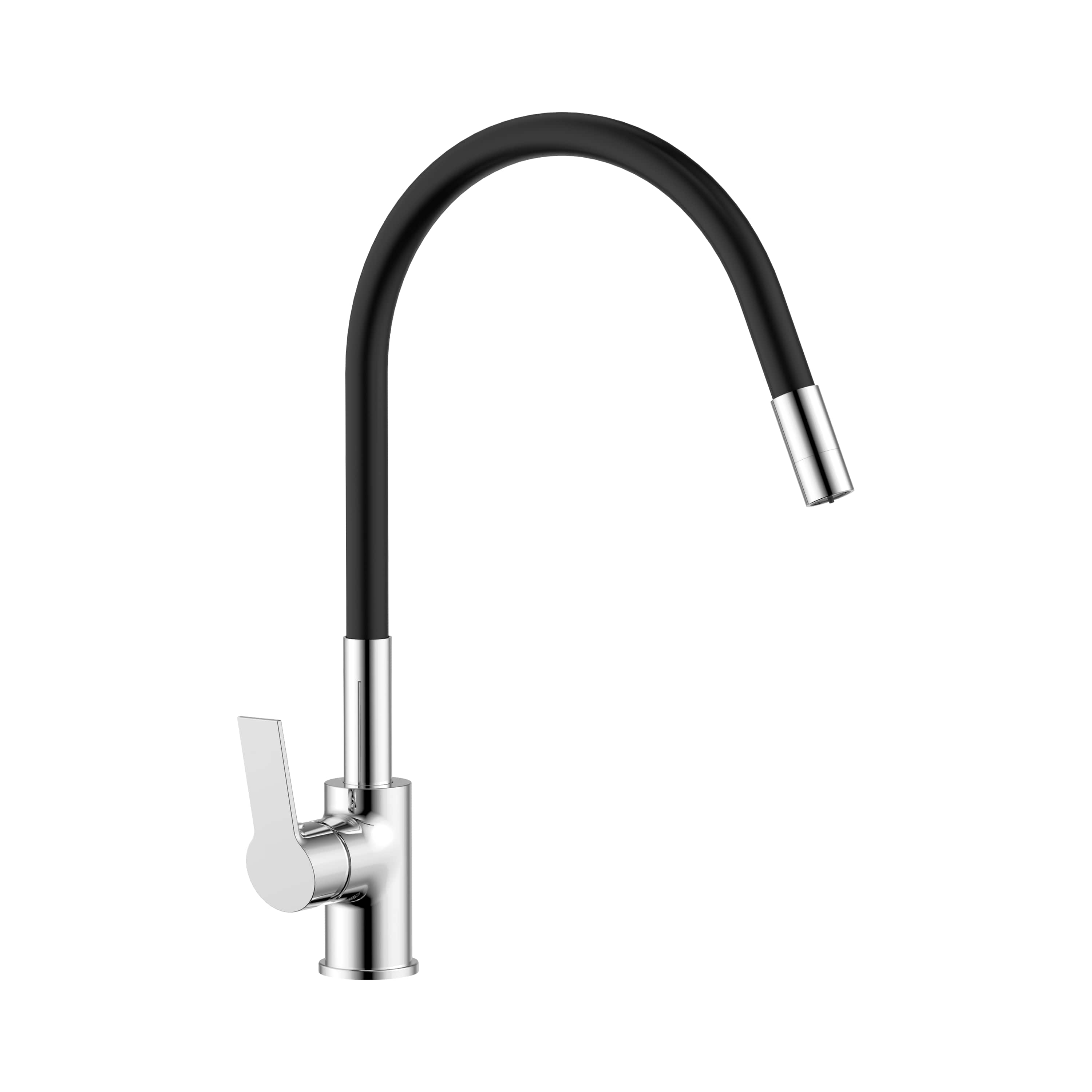 Kitchen faucets Black/chrome Cubix H3512I17744201 Jika