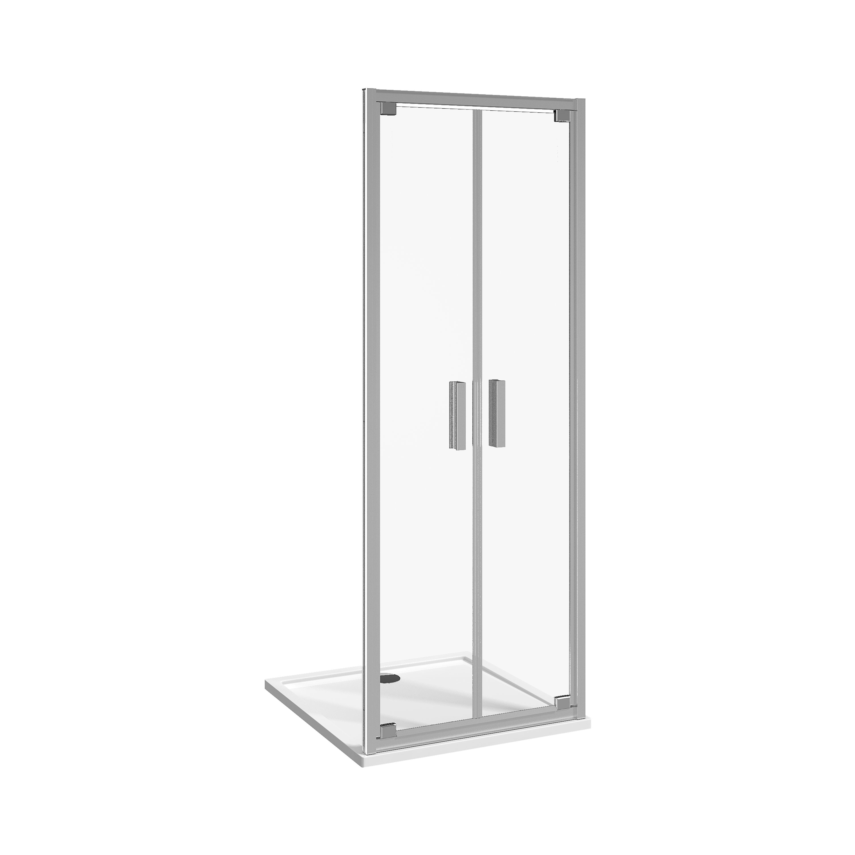 Shower doors Silver profile Nion H2562N20006661 Jika