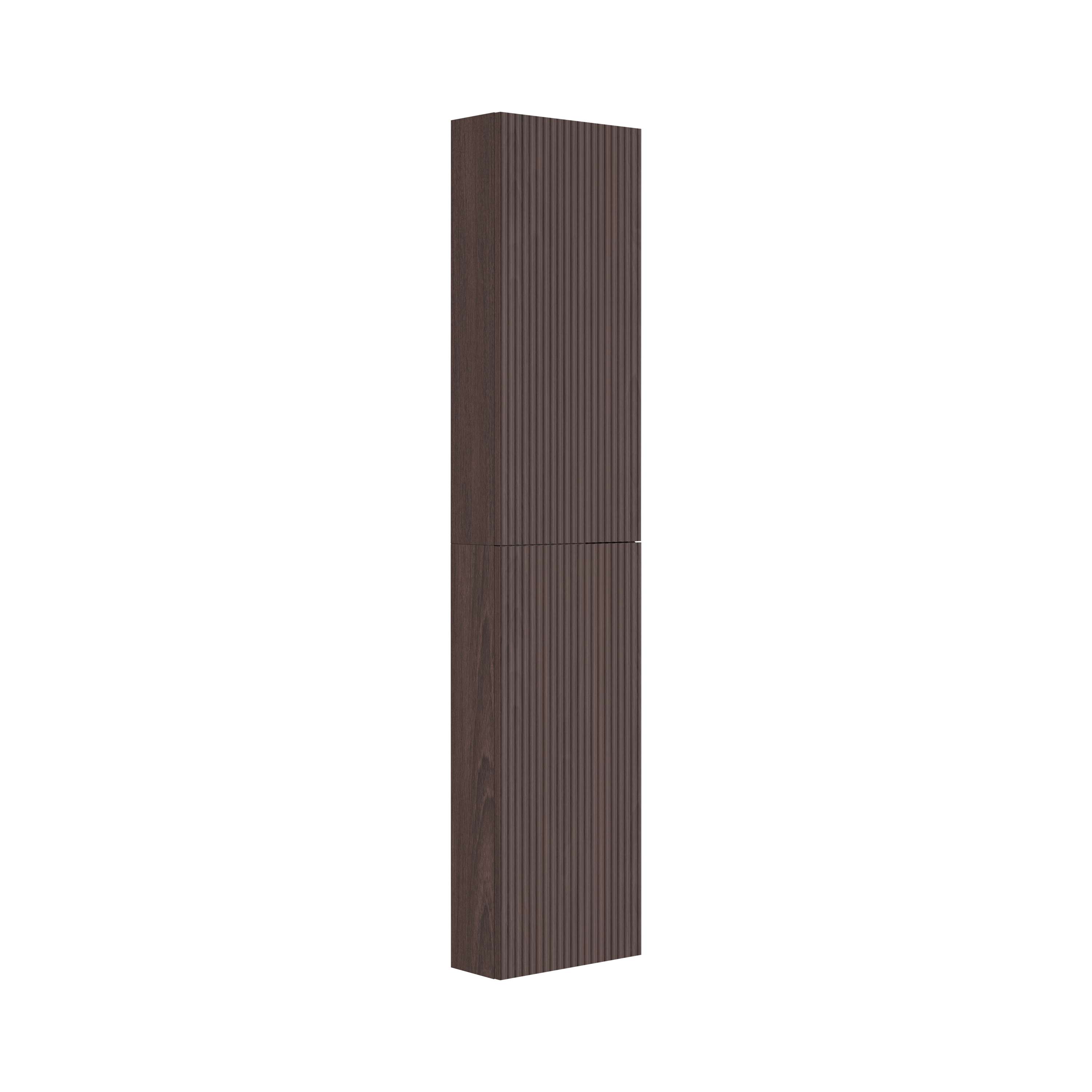 Tall cabinets Dark walnut Cubito Style H43J4422303561 Jika