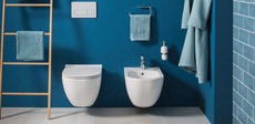 Rimless WC guarantees the ultimate purity and easy maintenance
